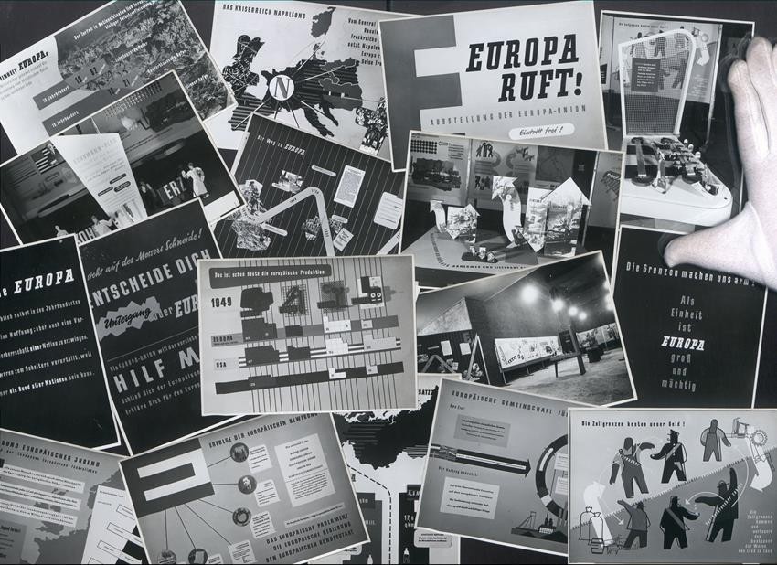 40 photographs by Dr. Lorenz-V-Bogo, exhibition European Recovery Program ERP, A
