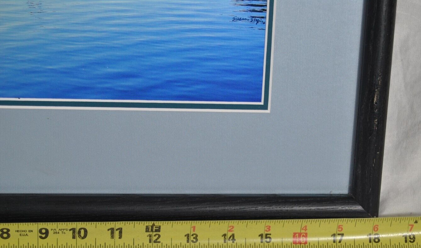 Framed & Matted Photo by Susan Slapin Signed Print 13″ by 17″