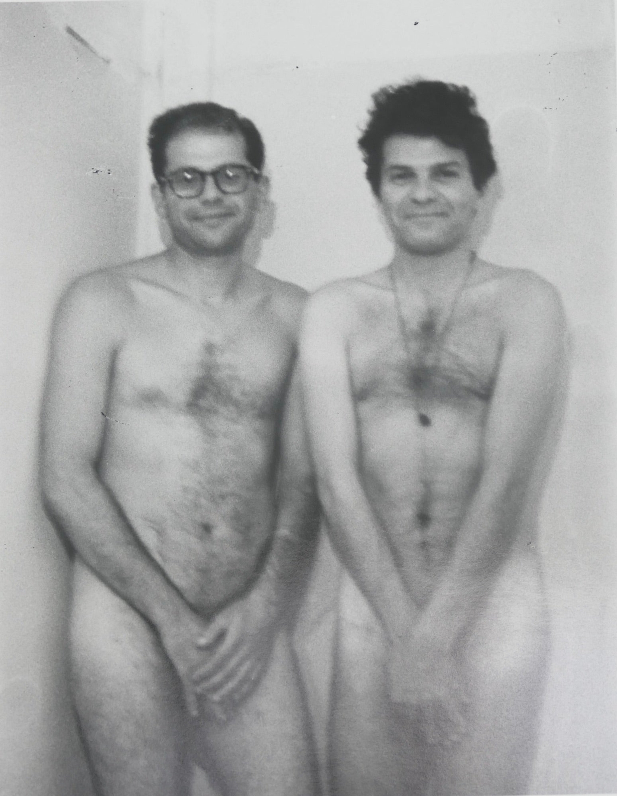 GINSBERG, Allen. & Corso, Gregory.: A Modest Portrait, 1961 Nude portrait