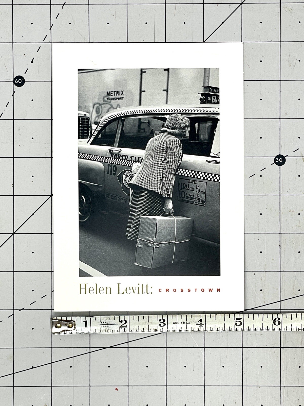 Helen Levitt (1913-2009) Art Announcement Card 1997 – Crosstown