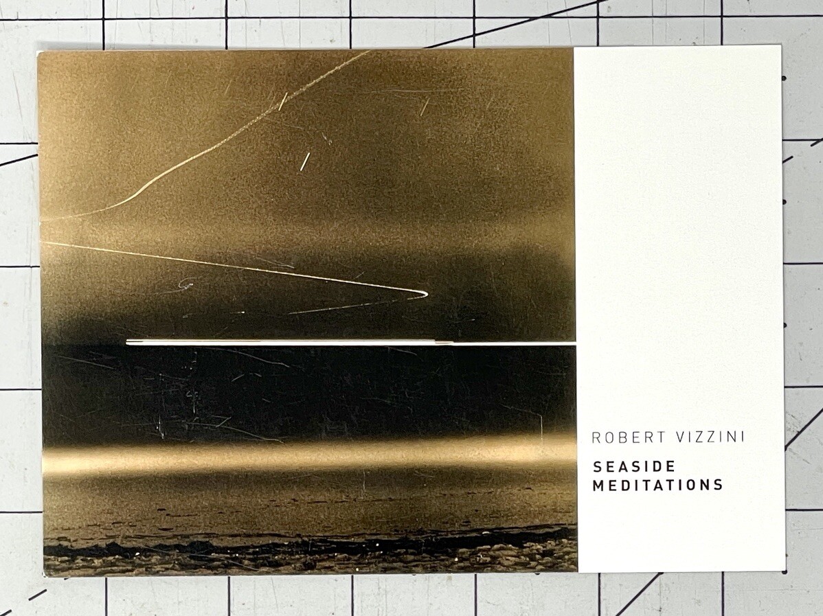 Robert Vizzini (b. 1952) Art Announcement Card 2002 – Seaside Meditations