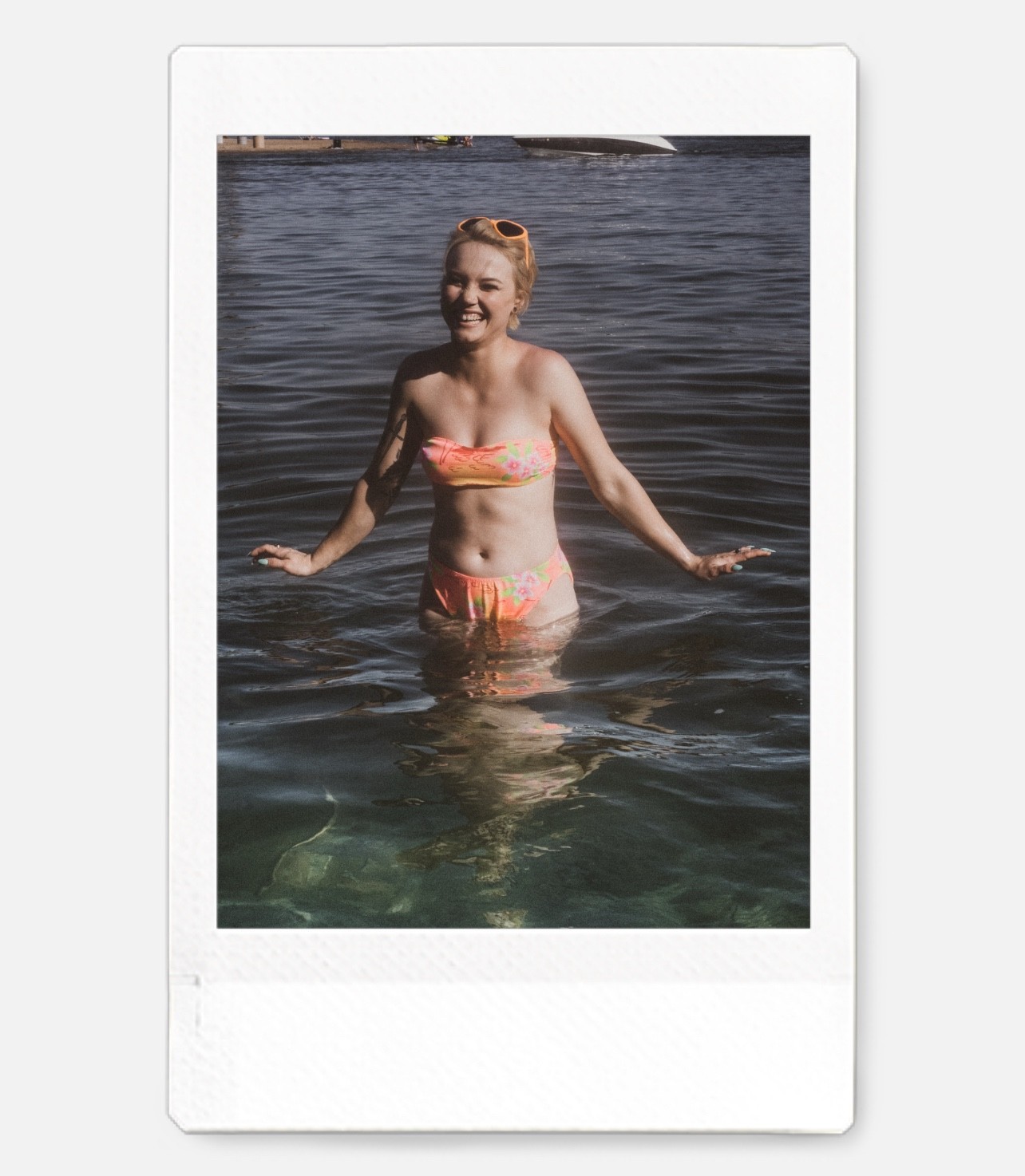 Art model Cheyanne Instax Mini Photo Instant Film Print Signed By Artist