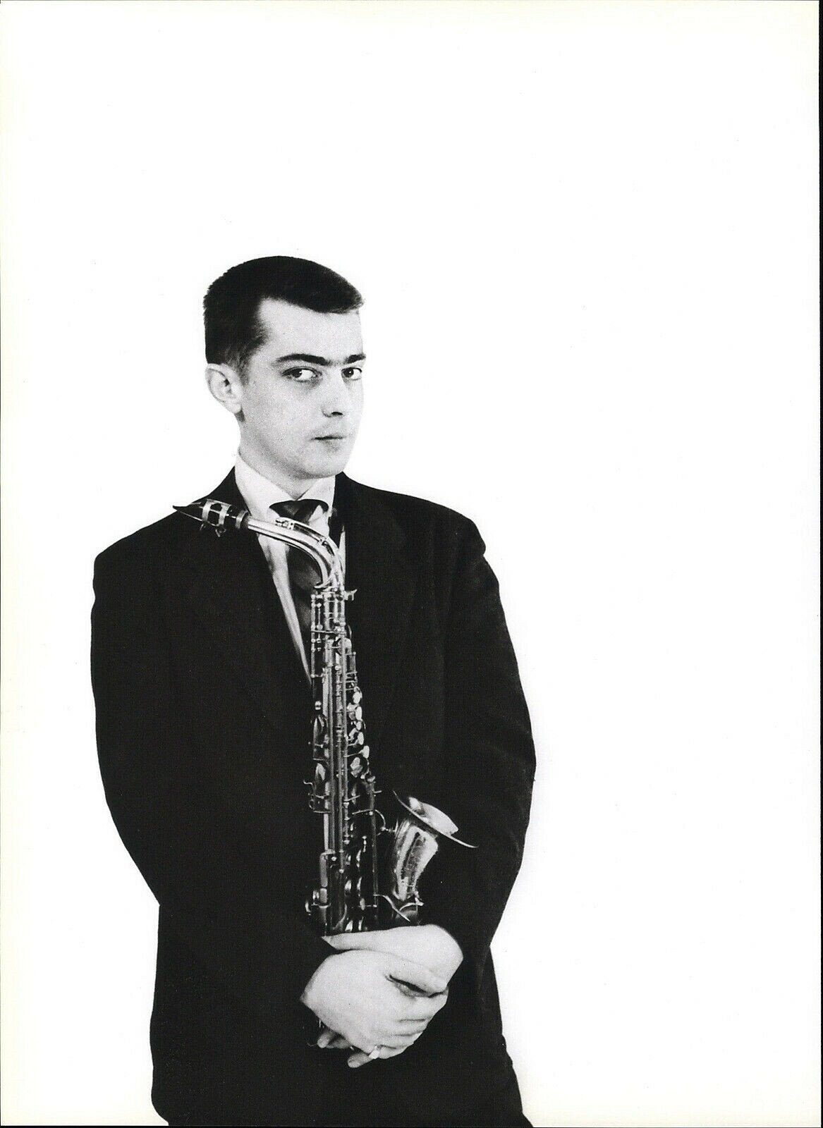 1957 1987 William Claxton Bud Shank Sax Jazz Musician Singer Art Photo 16×20