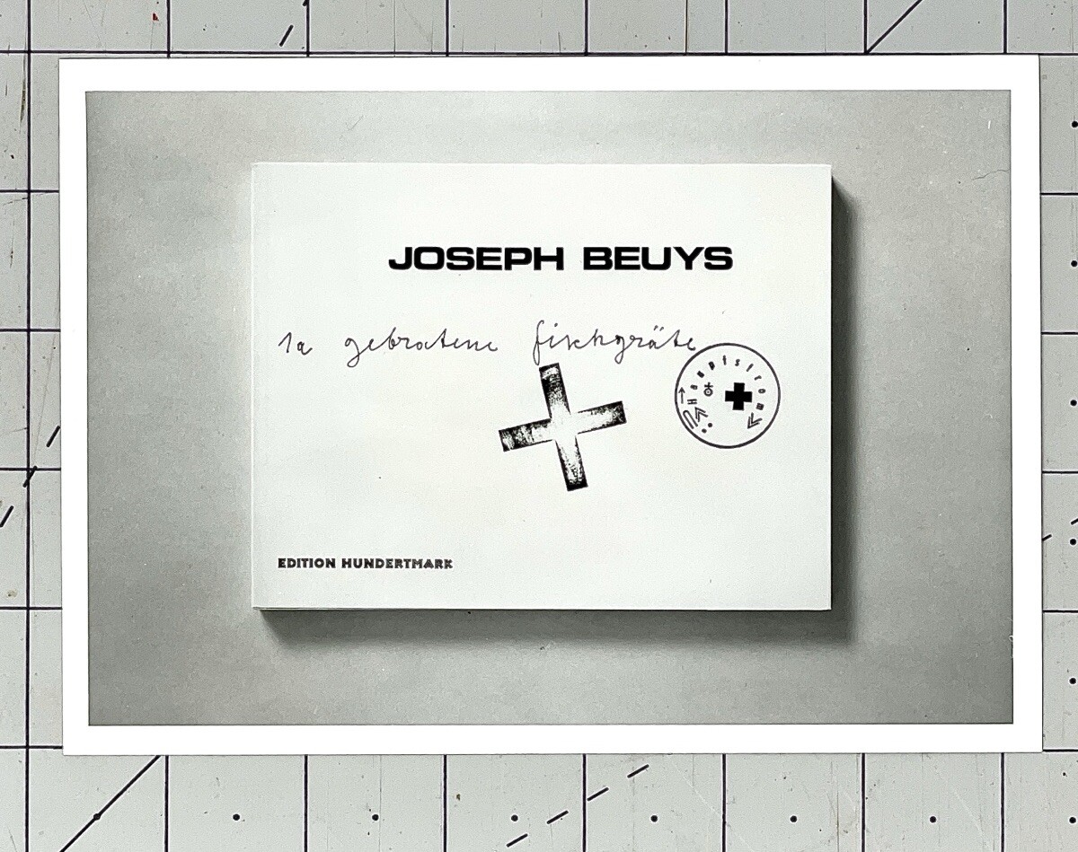 Joseph Beuys (1921-1986) Art Photo Print Announcement Card Berlin