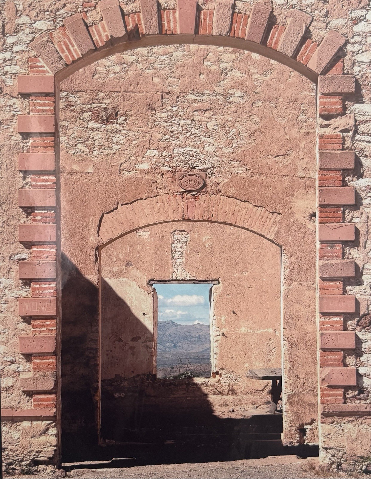 Charlotte Bell 1/100 Photo Art “Door to the Desert” Mineral de Pozos Mat 20×16