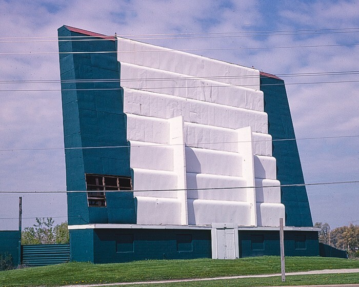 8×10 Vintage Keno Family Drive-in Theater, Kenosha, WI. Free Shipping!!