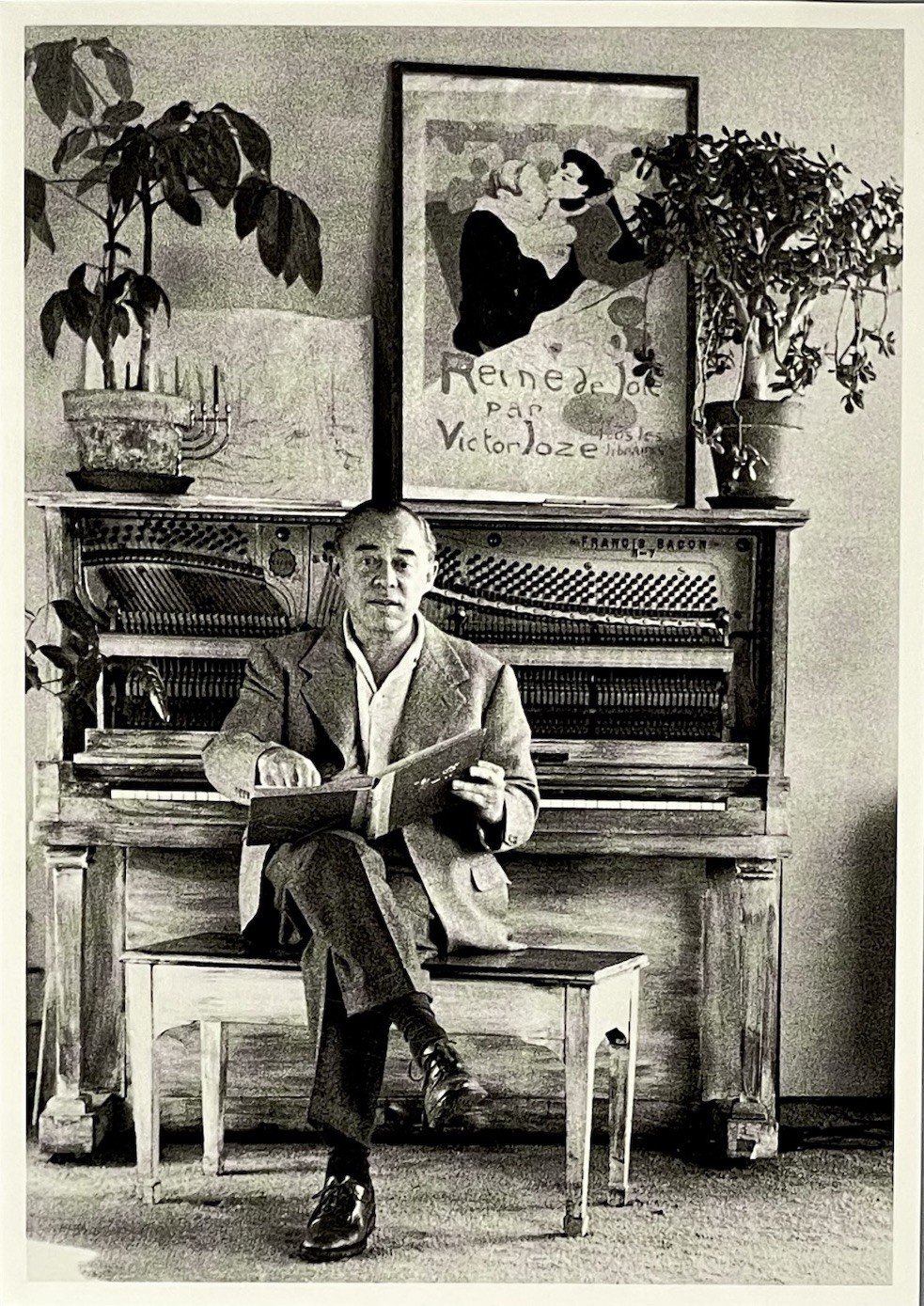 Richard Rodgers 1952 Fotofolio Art Print Card Photo By Milton H. Greene 4.25”x6”