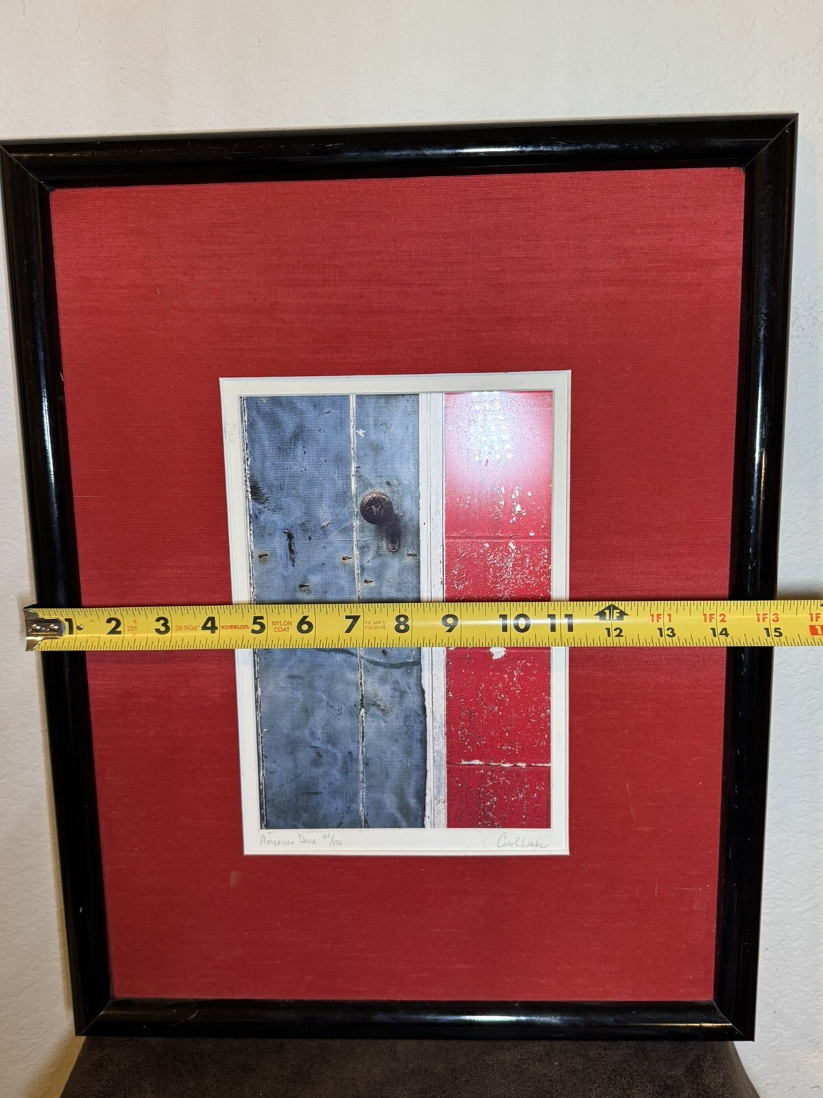 Carol Weeks ‘American Door’ Home Original Signed Art Photograph #’d 65/150 RARE!