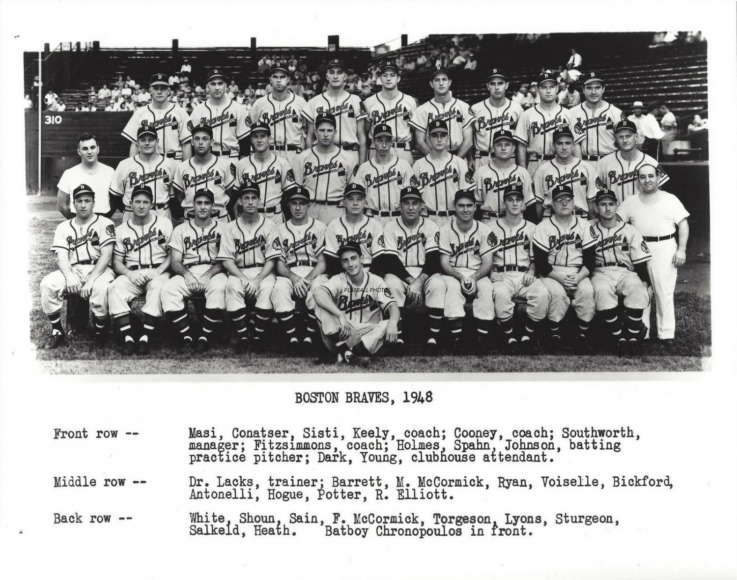 1948-braves-1 8×10 Colorized Print-FREE SHIPPING