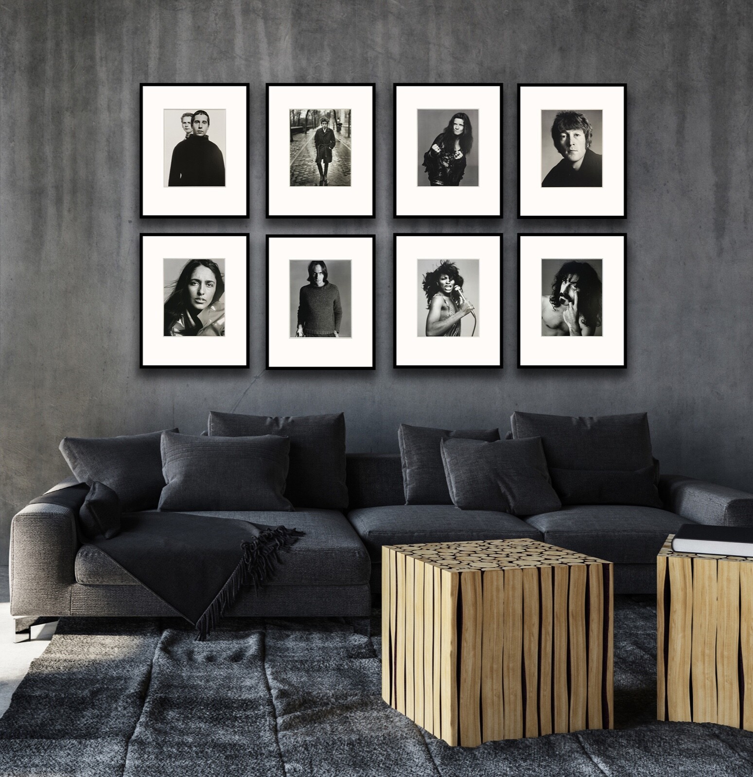 Martin Luther King Sr, Jr, III – Richard Avedon Photograph – 16×20 Matted Print