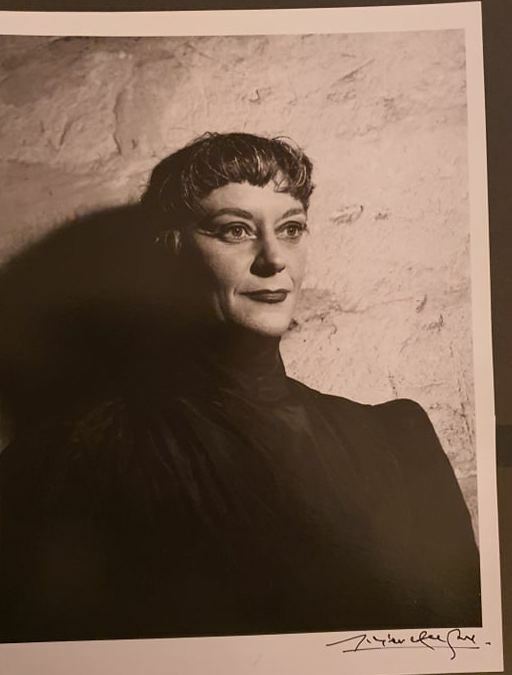 Beautiful Original Photograph Of Maria Casares In Macbeth By Lucien Clergue