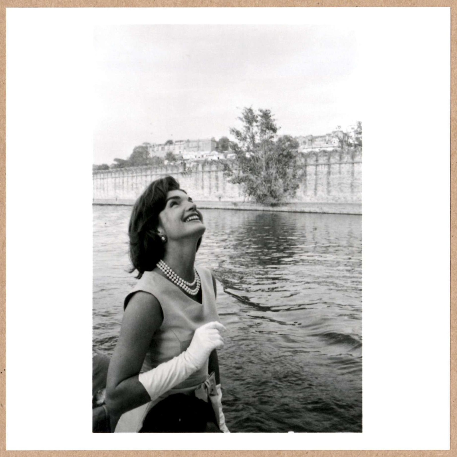 ESTATE STAMPED MARILYN SILVERSTONE JACQUELINE KENNEDY INDIA 1962 6x 6 MAGNUM