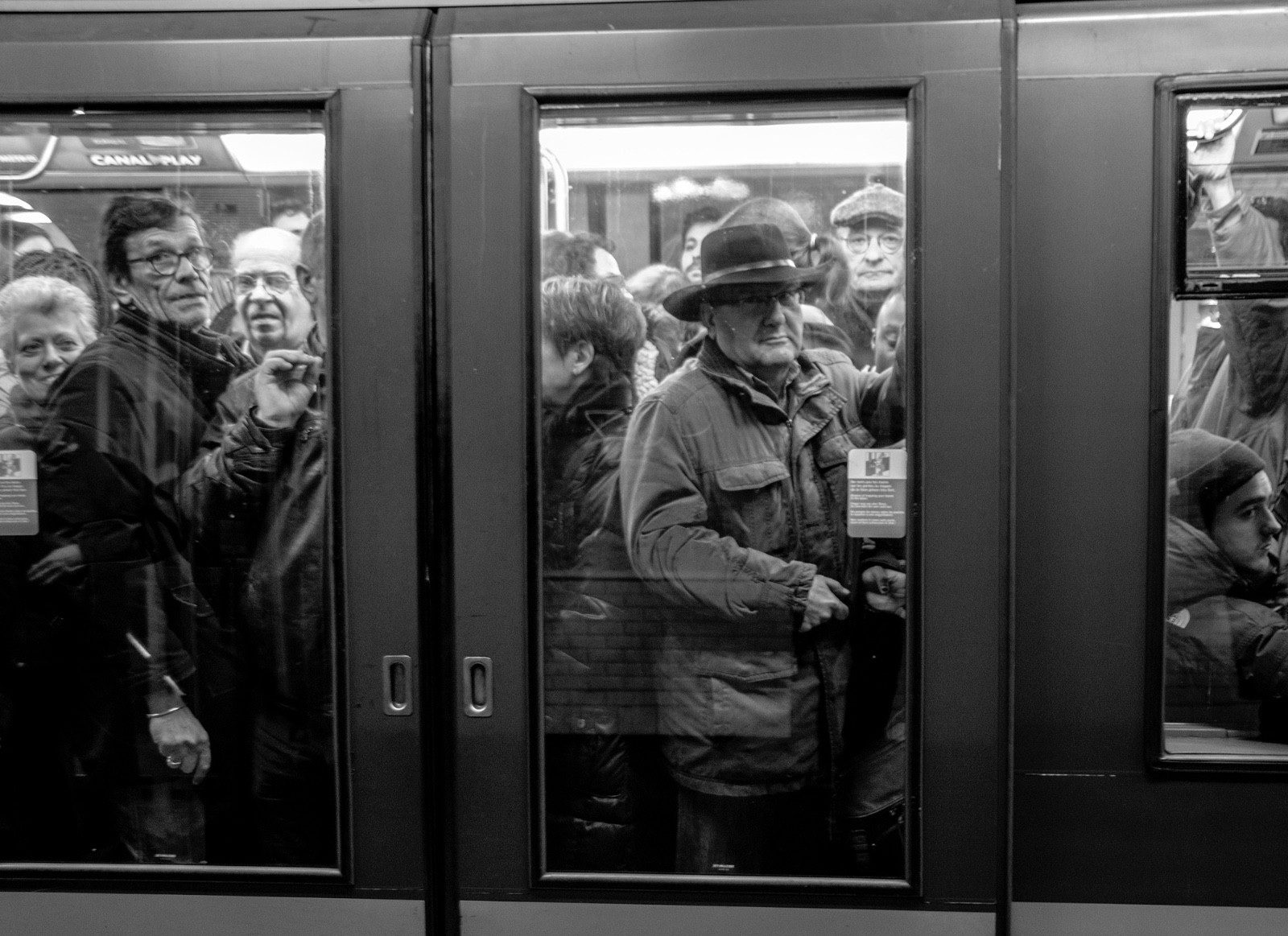Fine Art Photography 5×7, 8×10, 11×14, 16×20 – Paris, France Metro Street