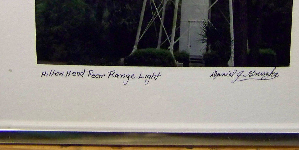 FINE ART PHOTOGRAPH BEACH COTTAGE ART LIGHTHOUSE SERIES #12 HILTON HEAD SC
