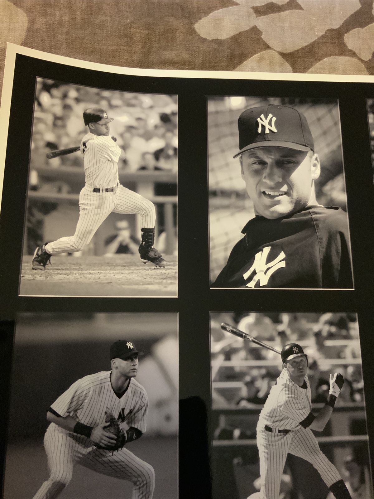 Derek Jeter Chromium Photo Poster 12” X 16 “ Rare