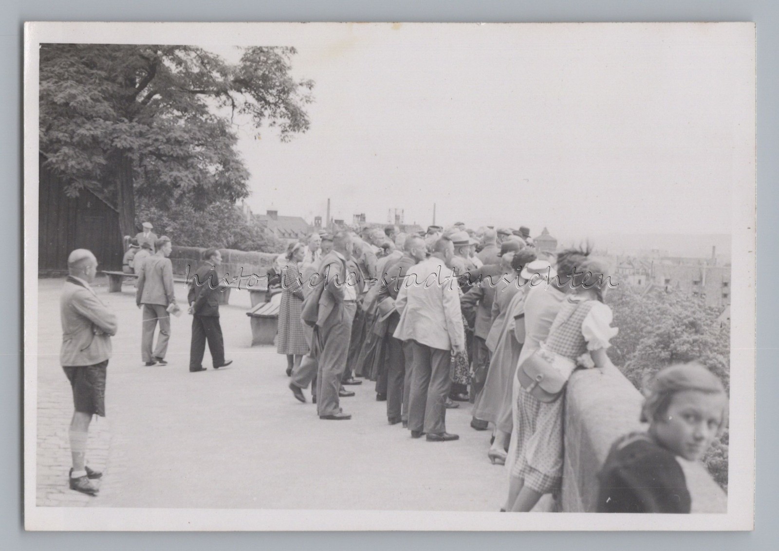 Nuremberg 1938 – Tourist Castle View – Old Photo 1930s
