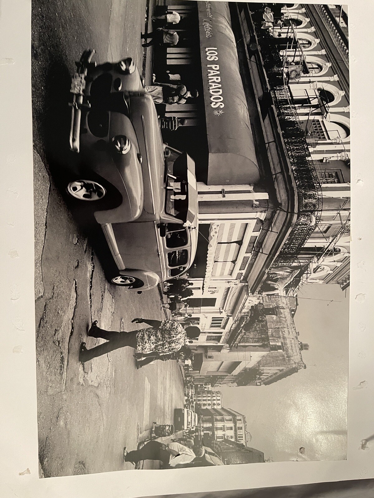 Original Cuban Black and White Art Photograph