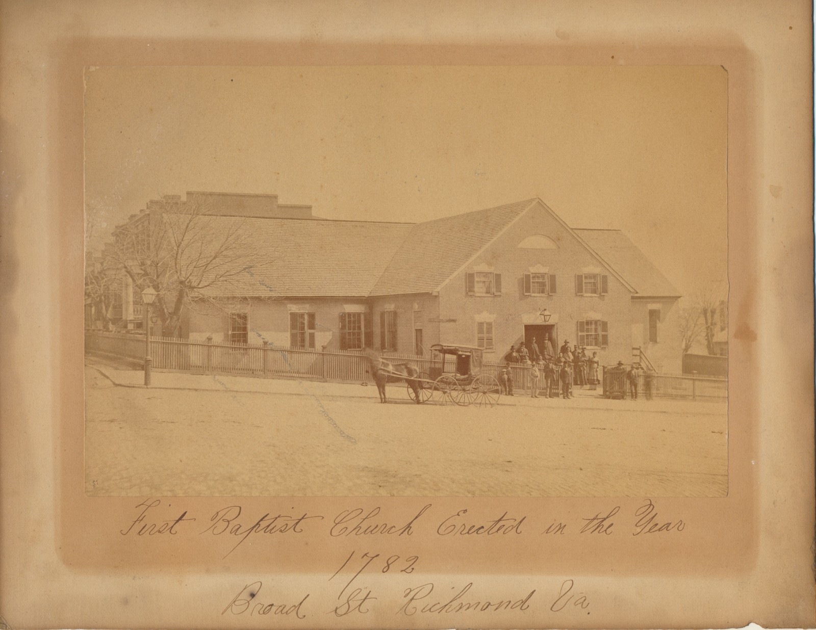First Baptist Church, African, Richmond, VA original photograph!!!