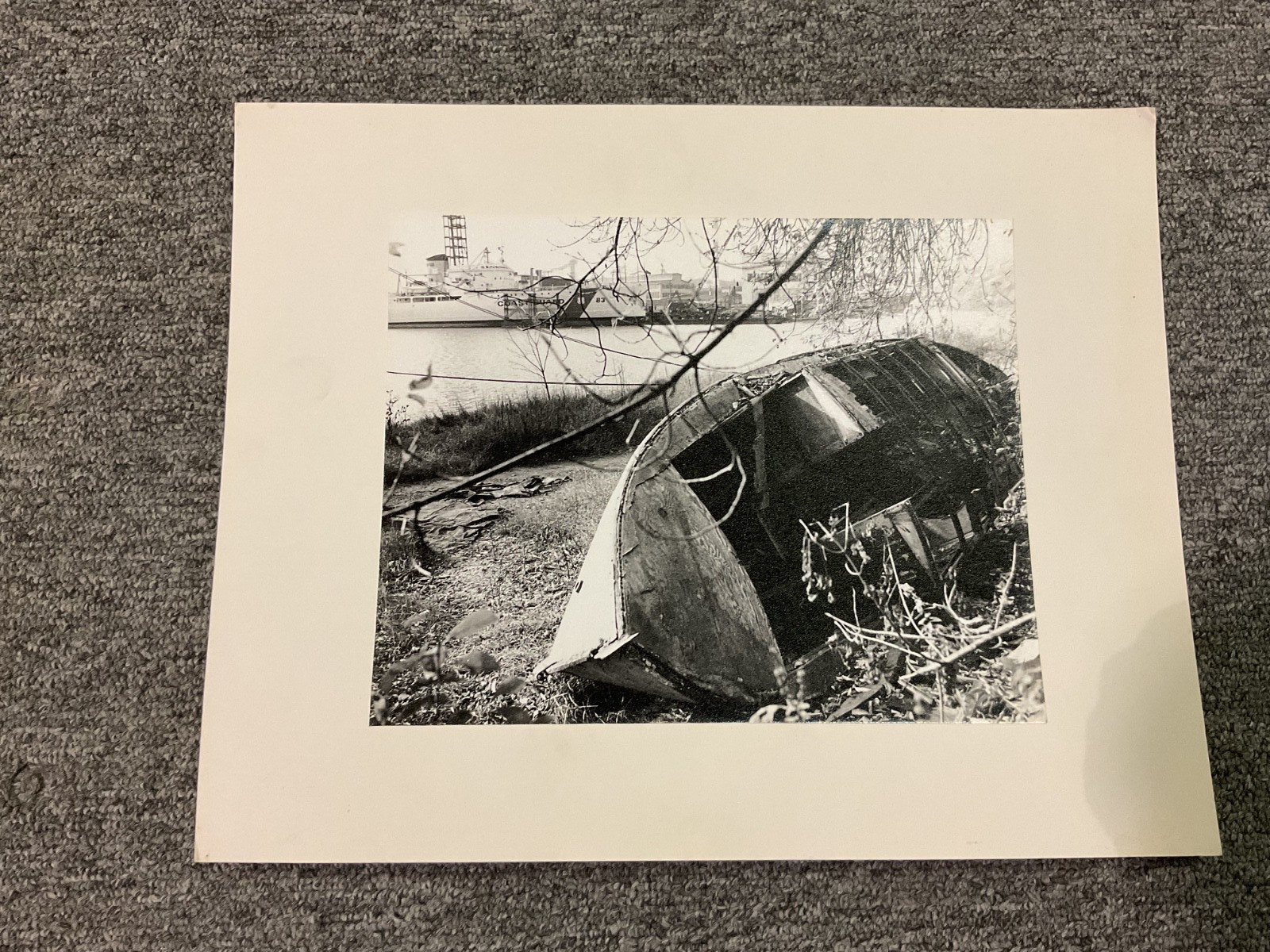 Original Photography Black And White Signed on back by Mike Kelly