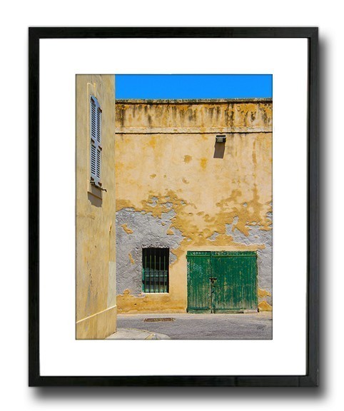Siesta In Antibes France 12″ x 16″ Fine Art Print, Urban Architecture, Historic
