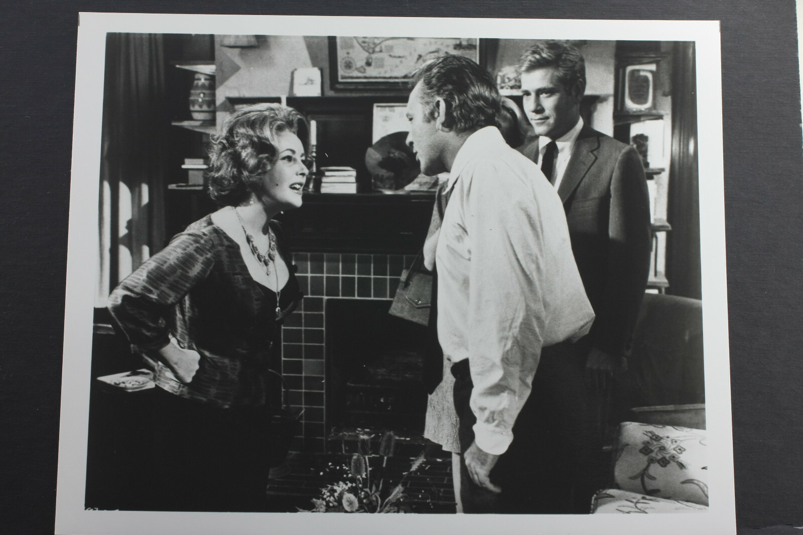 Elizabeth Taylor Richard Burton Whose Afraid V Wolfe – 8×10″ Photo Print- L1292D
