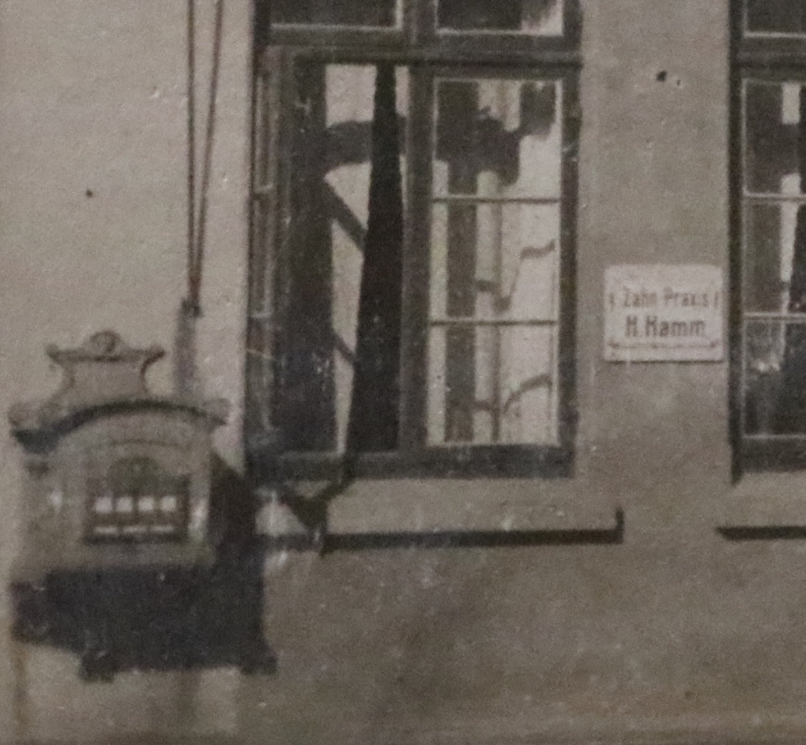 Great old photo building dentist Herm. Hamm – Winsen – Luhe? 1924