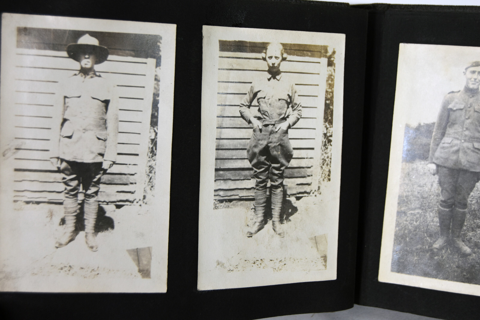 Antique Photo Album PA Conneaut Lake Pennsylvania Nurse Pets Horses Women
