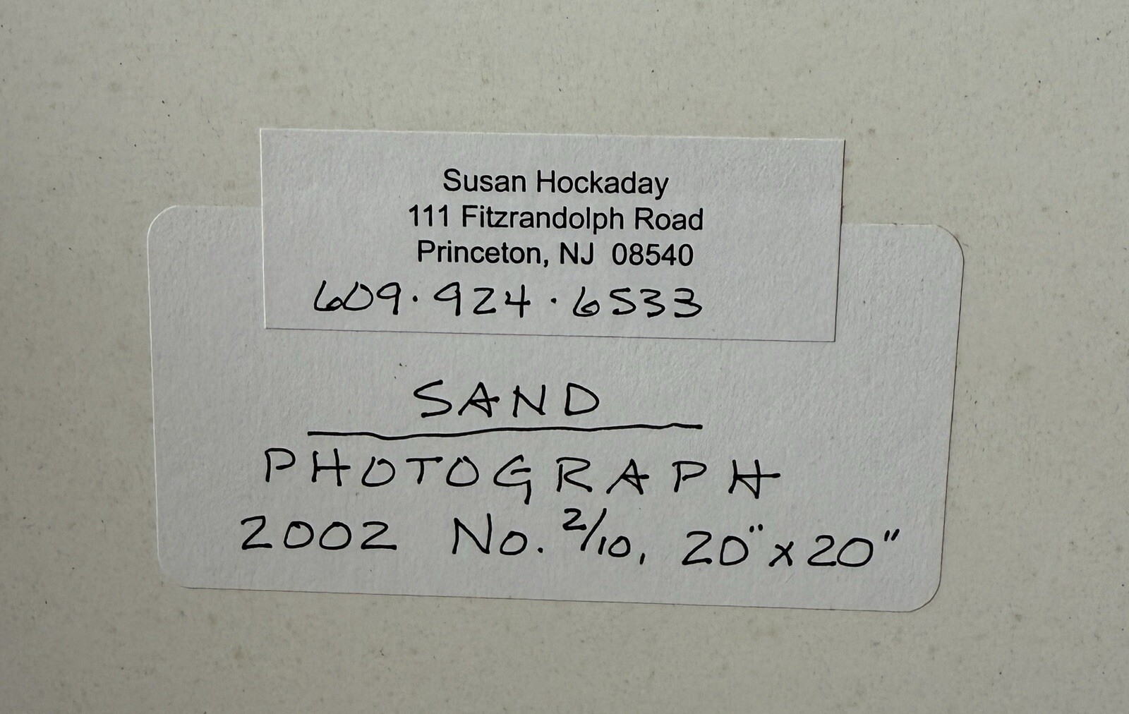 Susan Hockaday Photograph