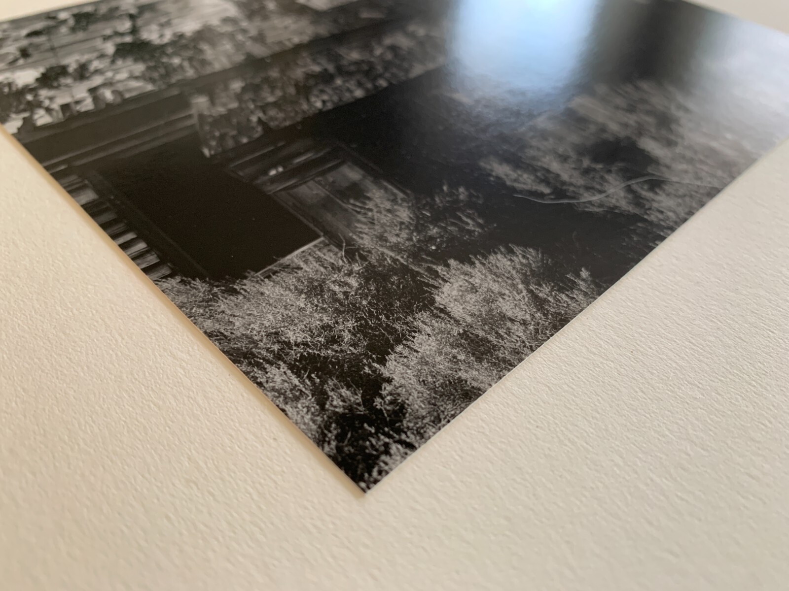 OLIVER GAGLIANI (1917-2002) Signed Silver Gelatin Photograph Ghost Town c 1964