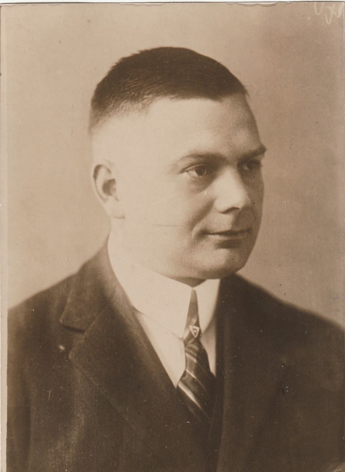 Press Photo Dr Fast Hall Representative in the Hygiene Section League of Nations 1920s