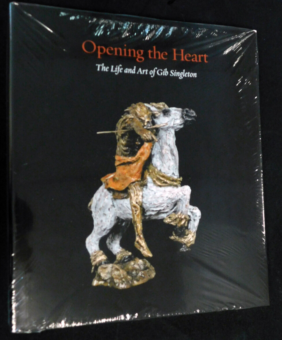 Gib Singleton Book “Opening the Heart” NEW plastic wrap HARDCOVER