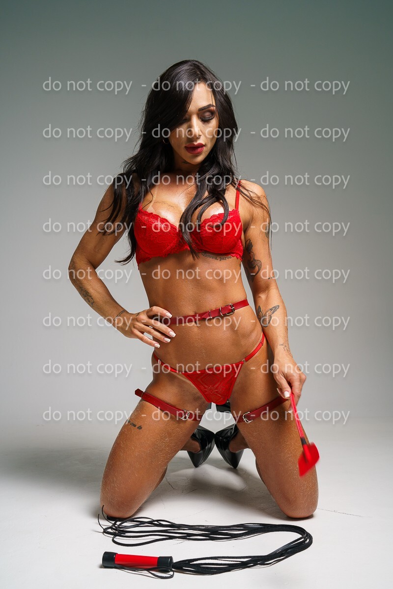 BDSM Lot x 24 Art Photography 5x 7, 8×10 Glamour Dominatrix Model set #1
