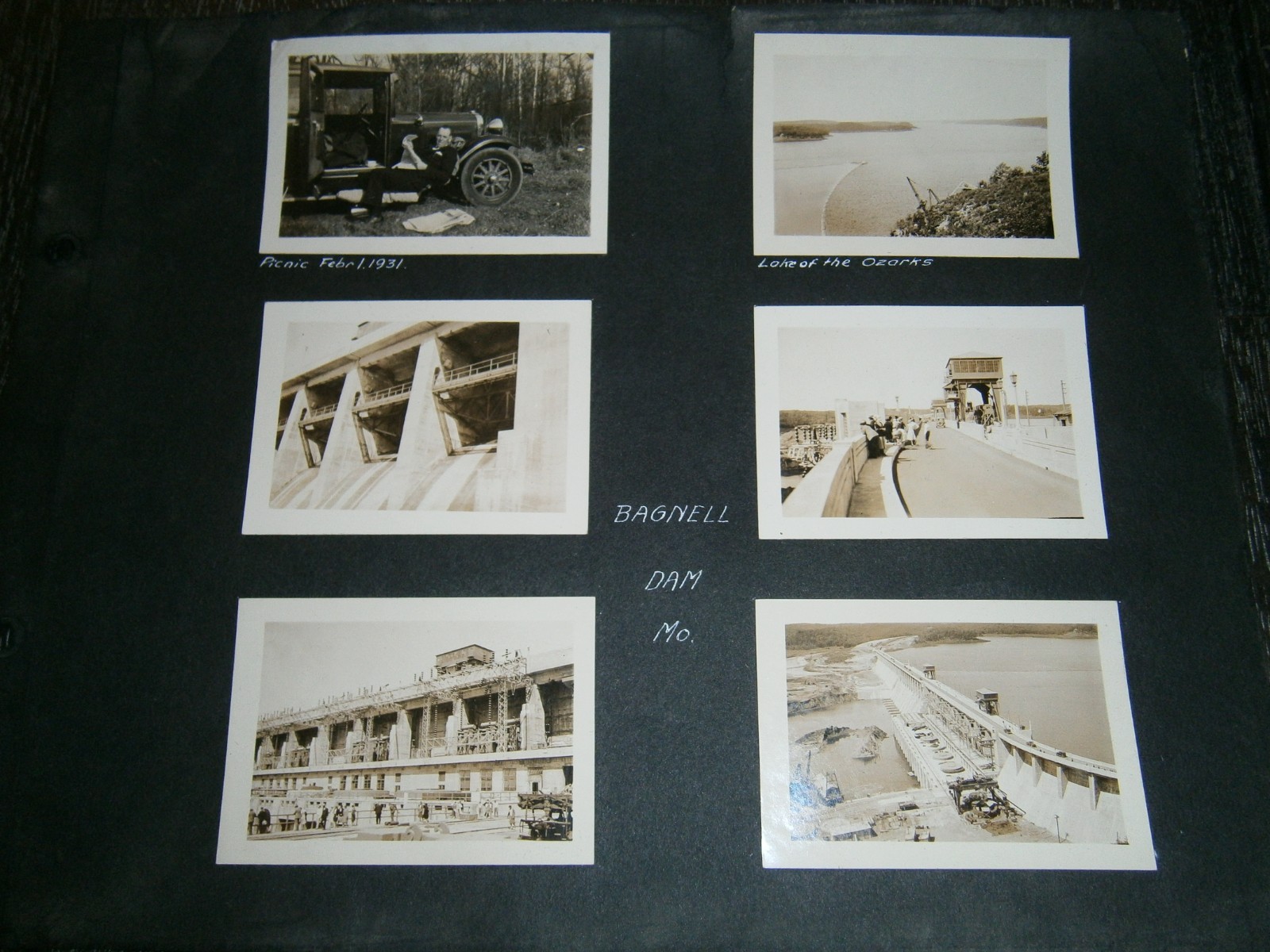 10 Vintage Original 1930s Photographs of Ozarks Bagnell Jefferson City Joplin MO