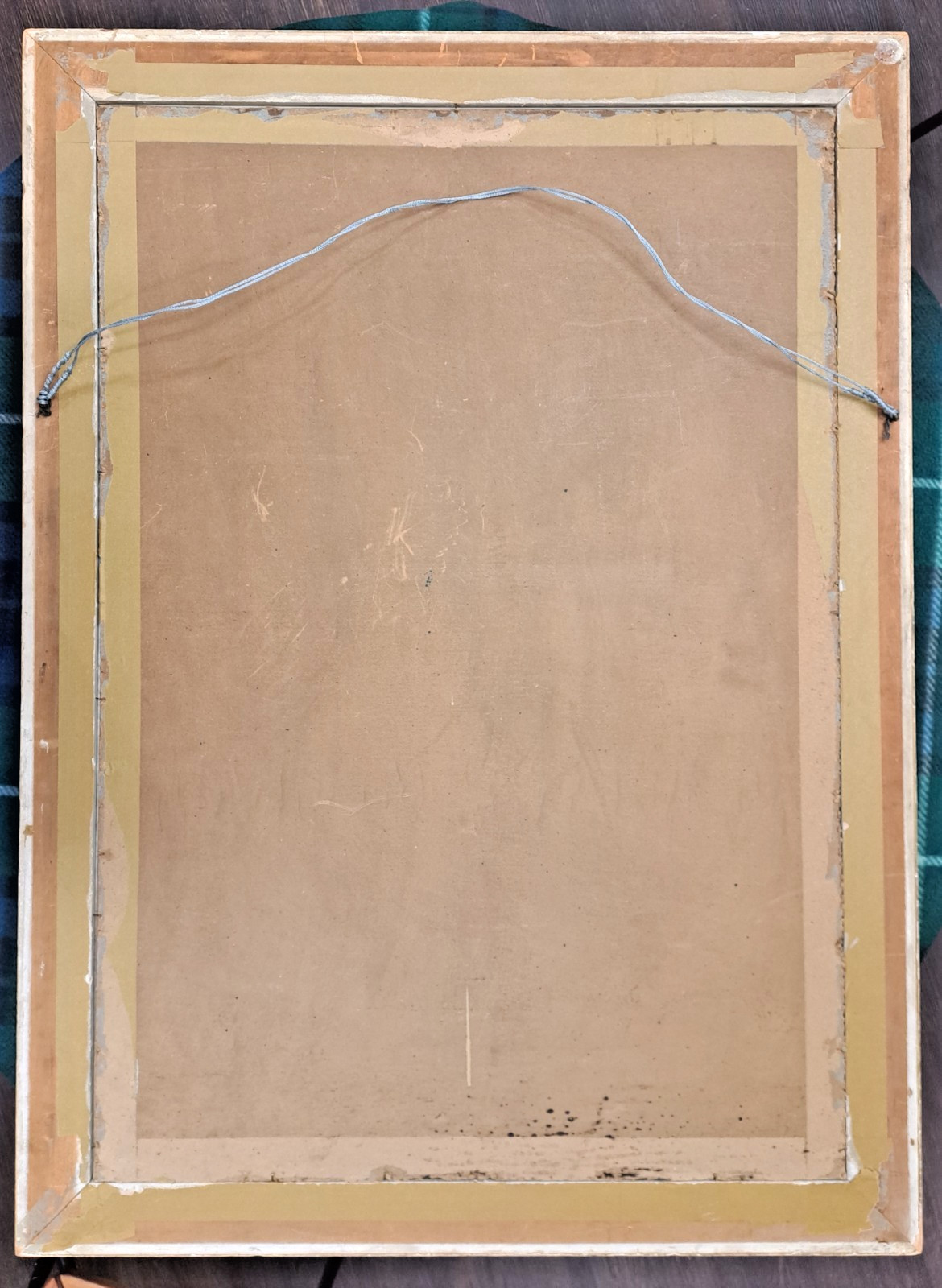 HUGE – Early 20th Century 46″ X 34″ Gilt Frame – Includes 100+ YO Spooky Photo