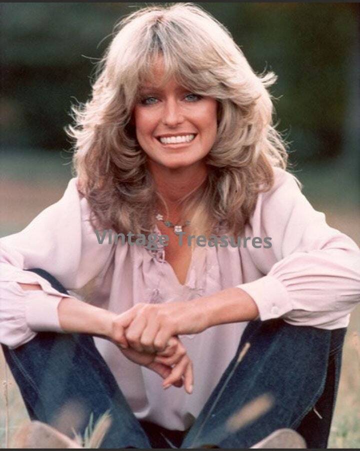 Farrah Fawcett and that Big Smile Photo Print Poster