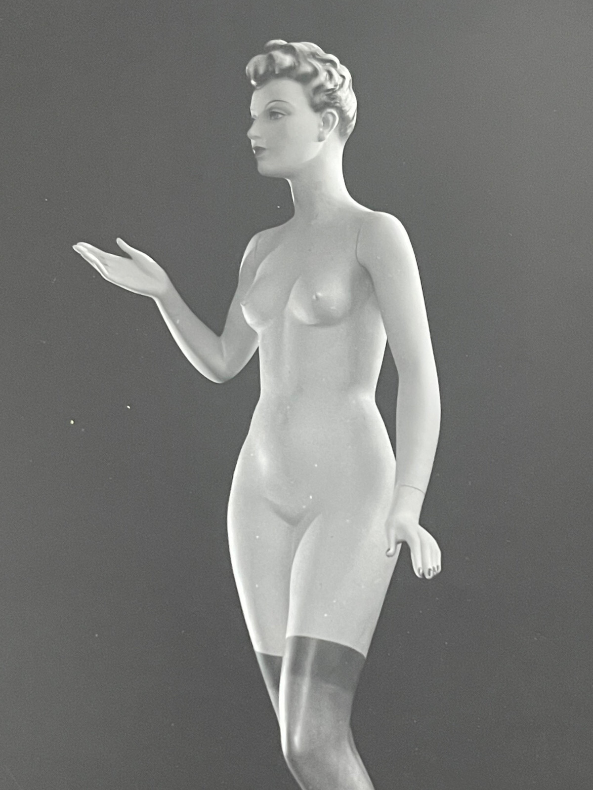 Rare Vintage Original Photo Siegel Stockman Mannequin Female Fetish Curiosa