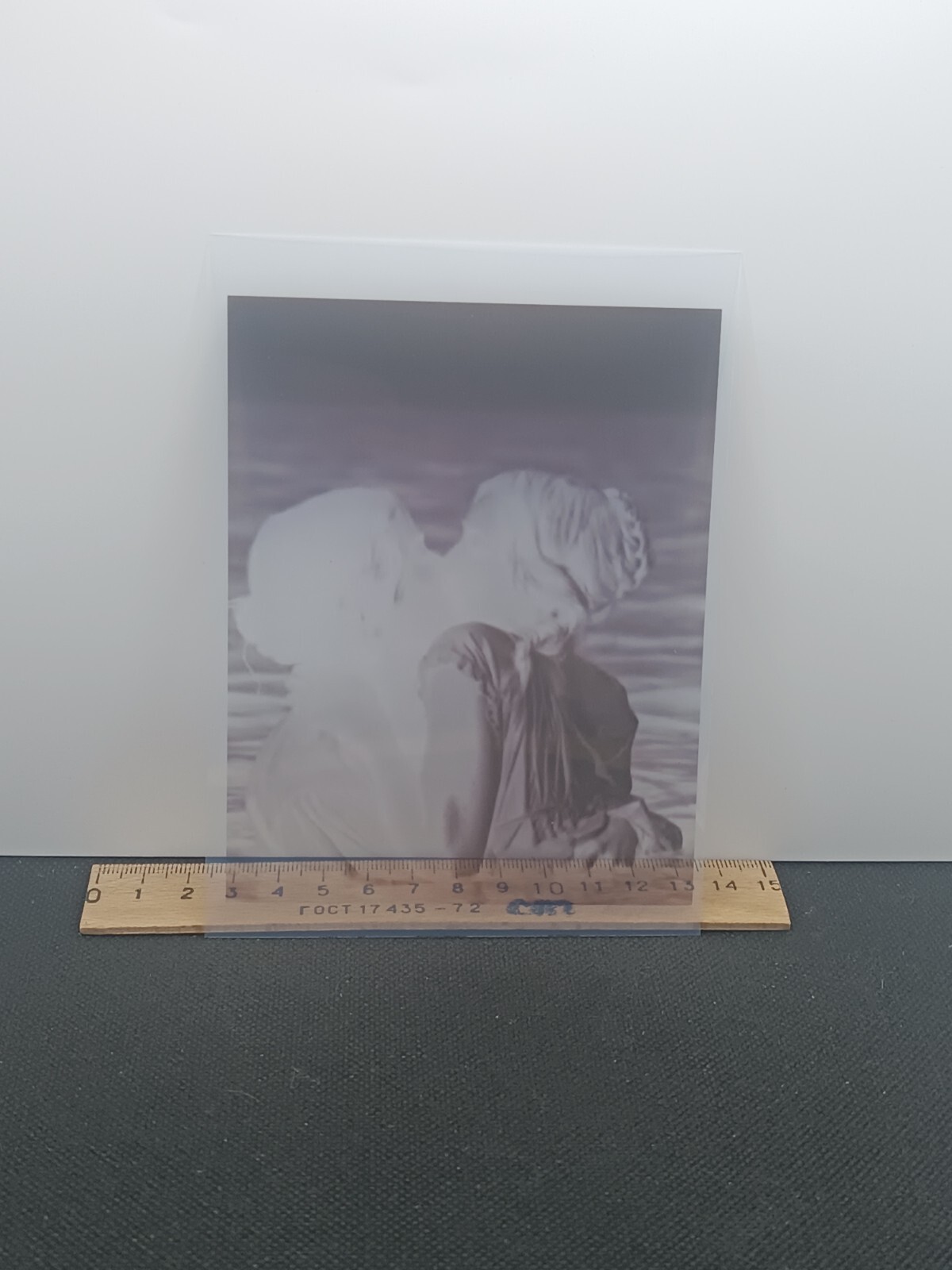 5##Photo negative film – Kissing women – Lesbian couple – Love – Kiss