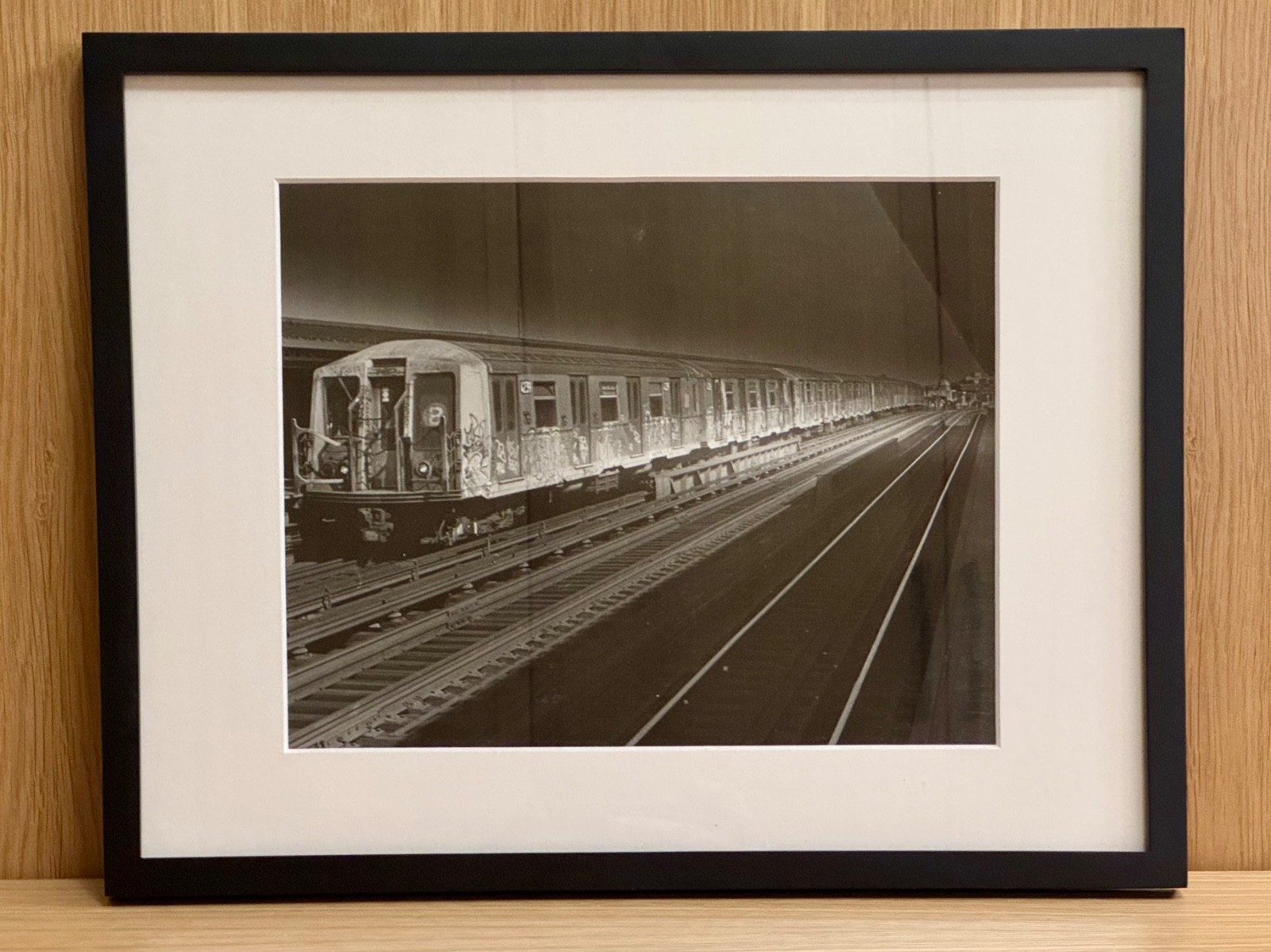Robert Allen Merlo, “20th Ave. B Train” Brooklyn Vintage Photograph (1982)