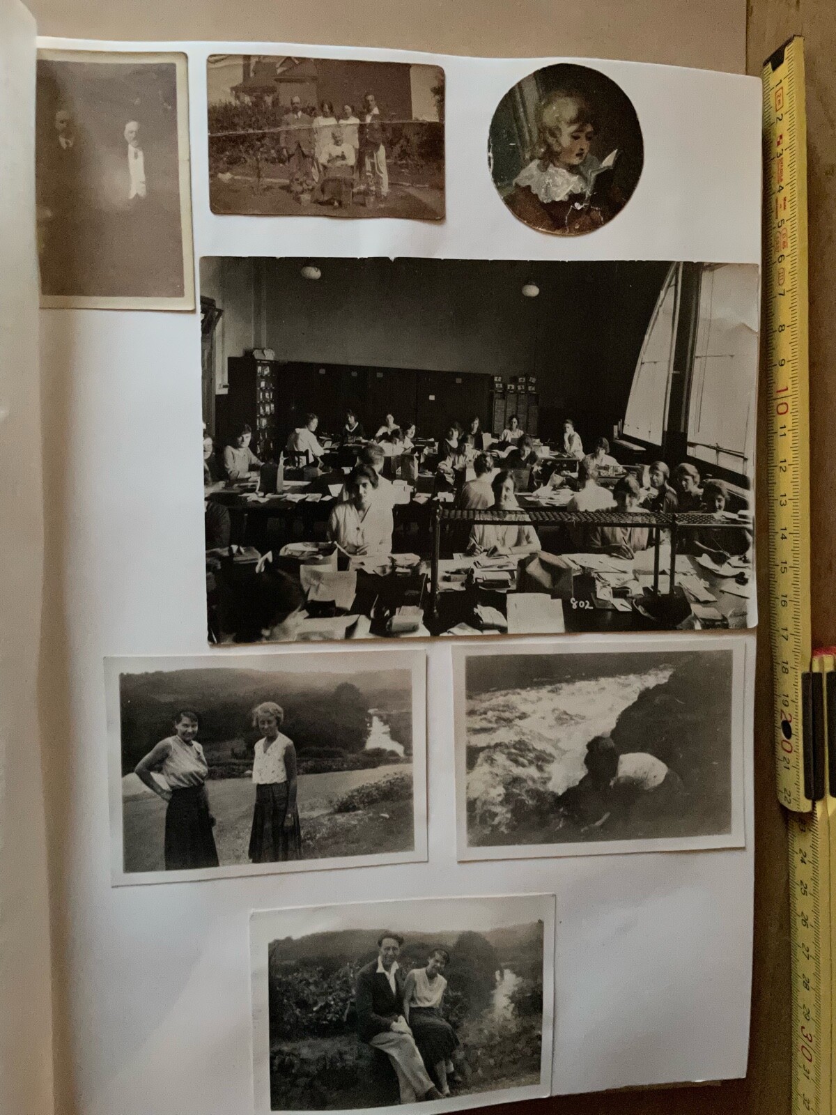 Vintage B/W Photo Binder From England 1900 Photography London Great Britain Original