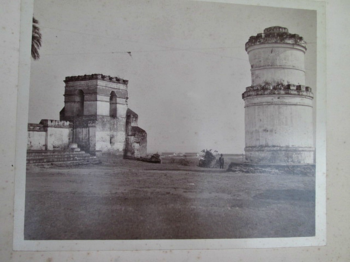 Vintage Photograph,GUATEMALA RUINS,C.1900,Gardner Collection,Harvard,11″x14″ Mat