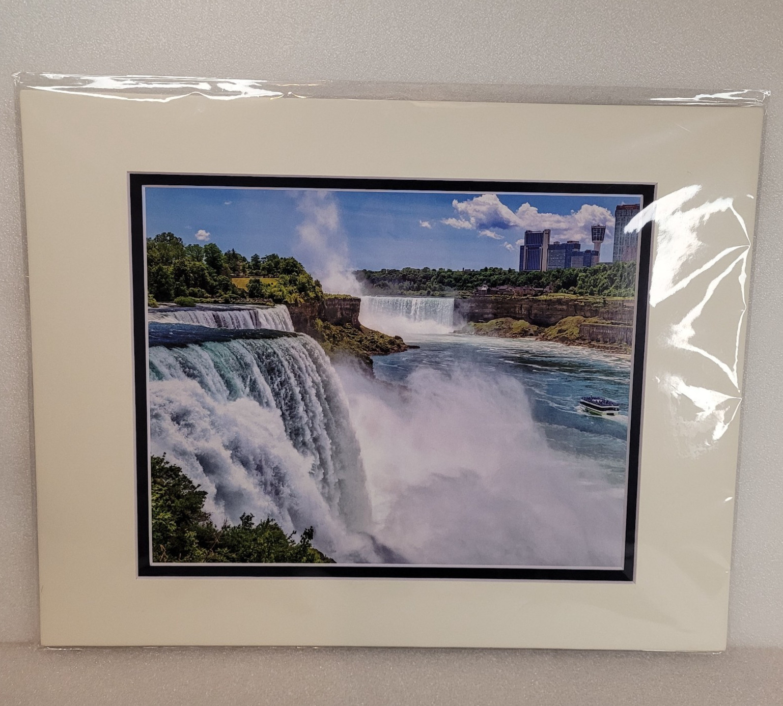 Matted Niagara Falls Photo Print 8 X 10 Wall Art Gallery Decor