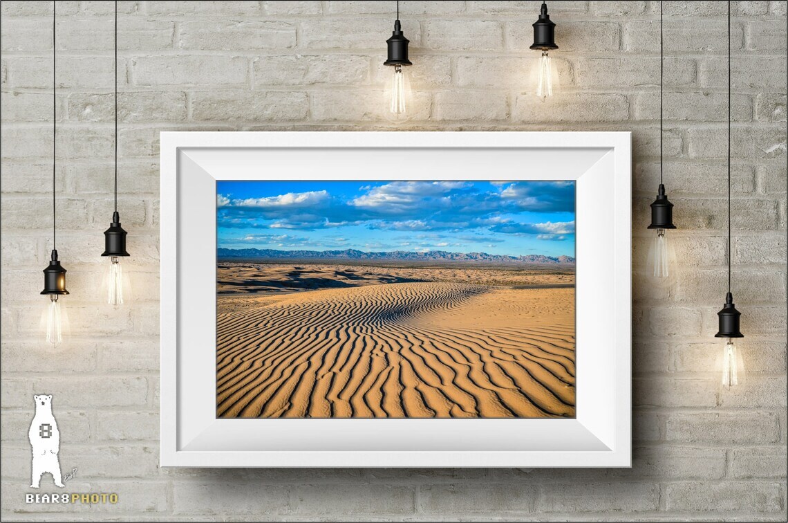 Glamis Sand Dunes Photography Prints, Algodones / Imperial Dunes, Southern Cali