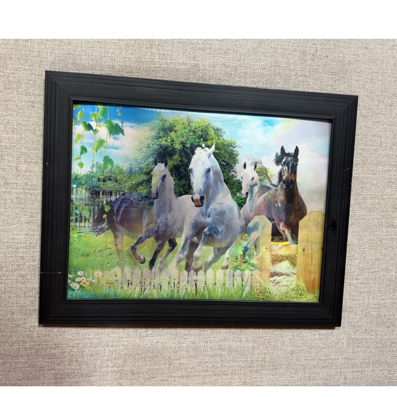 3D Horse Wall Art