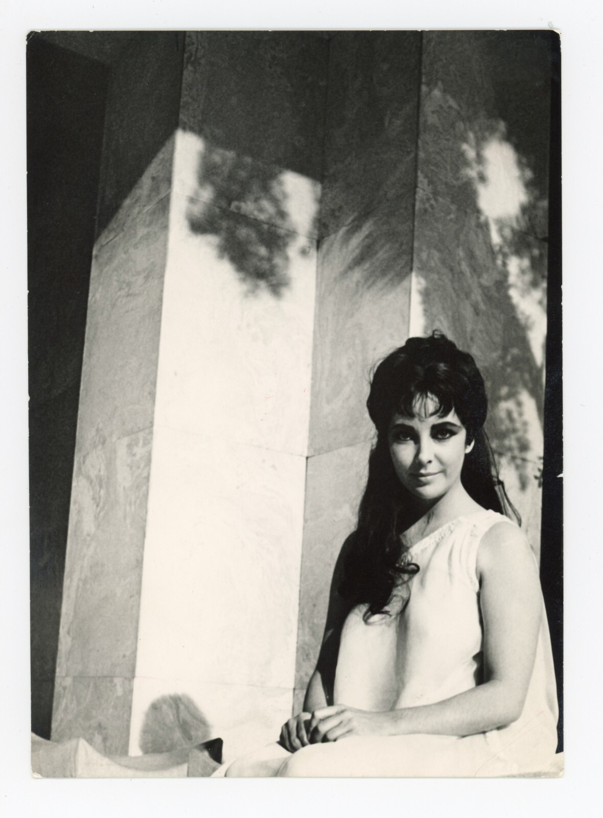 Elizabeh Taylor Cleopatra Vintage Photo Hollywood Roddy McDowall Movie Star Film