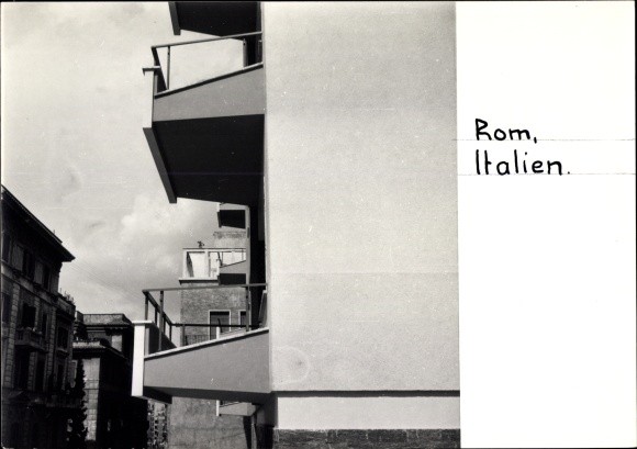 Photo Roma Rome Lazio, building detail, balconies – 10647923