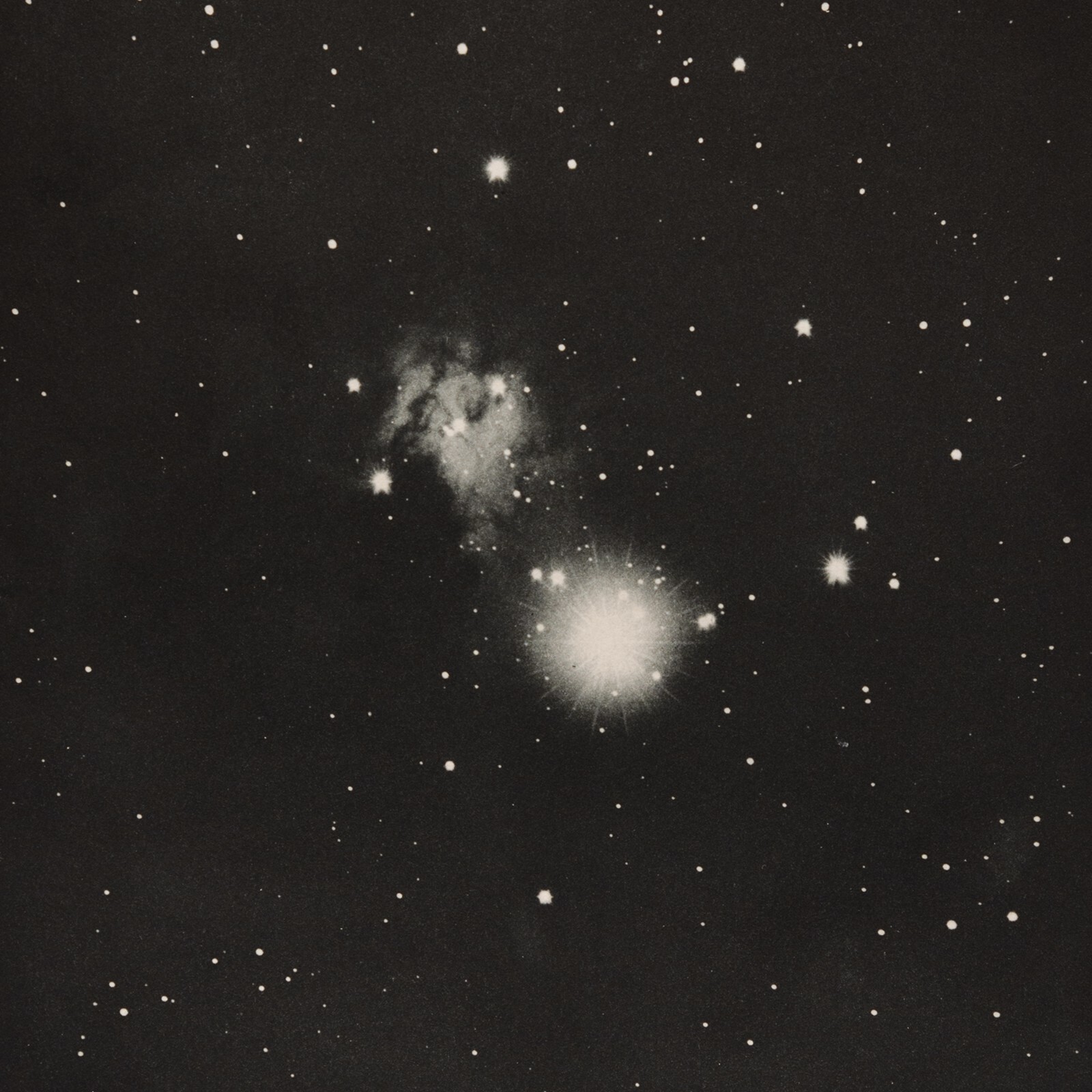 Publications of the Lick Observatory – Fox Fur Nebula – 1908 Photogravure
