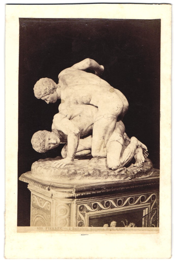 Photograph Firenze, I Lottatori, Galleria degli Uffizi