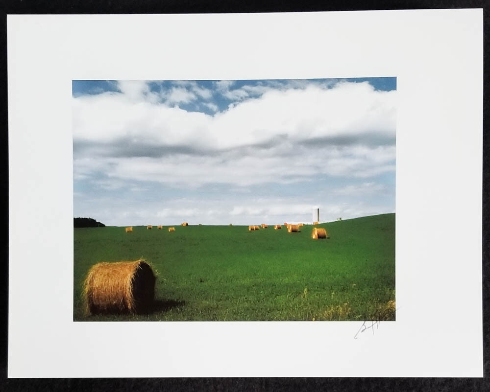Fine Art Photography Color Image WI Farmland 11 X 8 1/2 in Signed