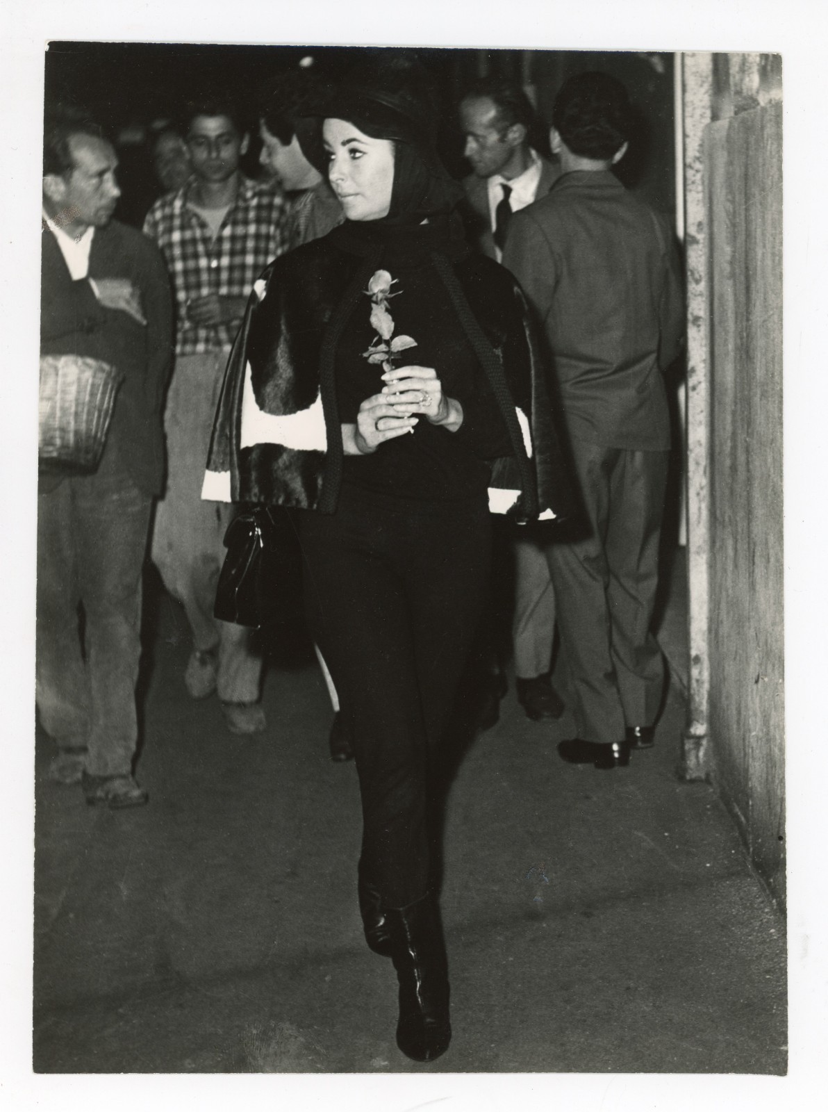Elizabeth Taylor Vintage Photo Marcello Geppetti Paparazzi Actress