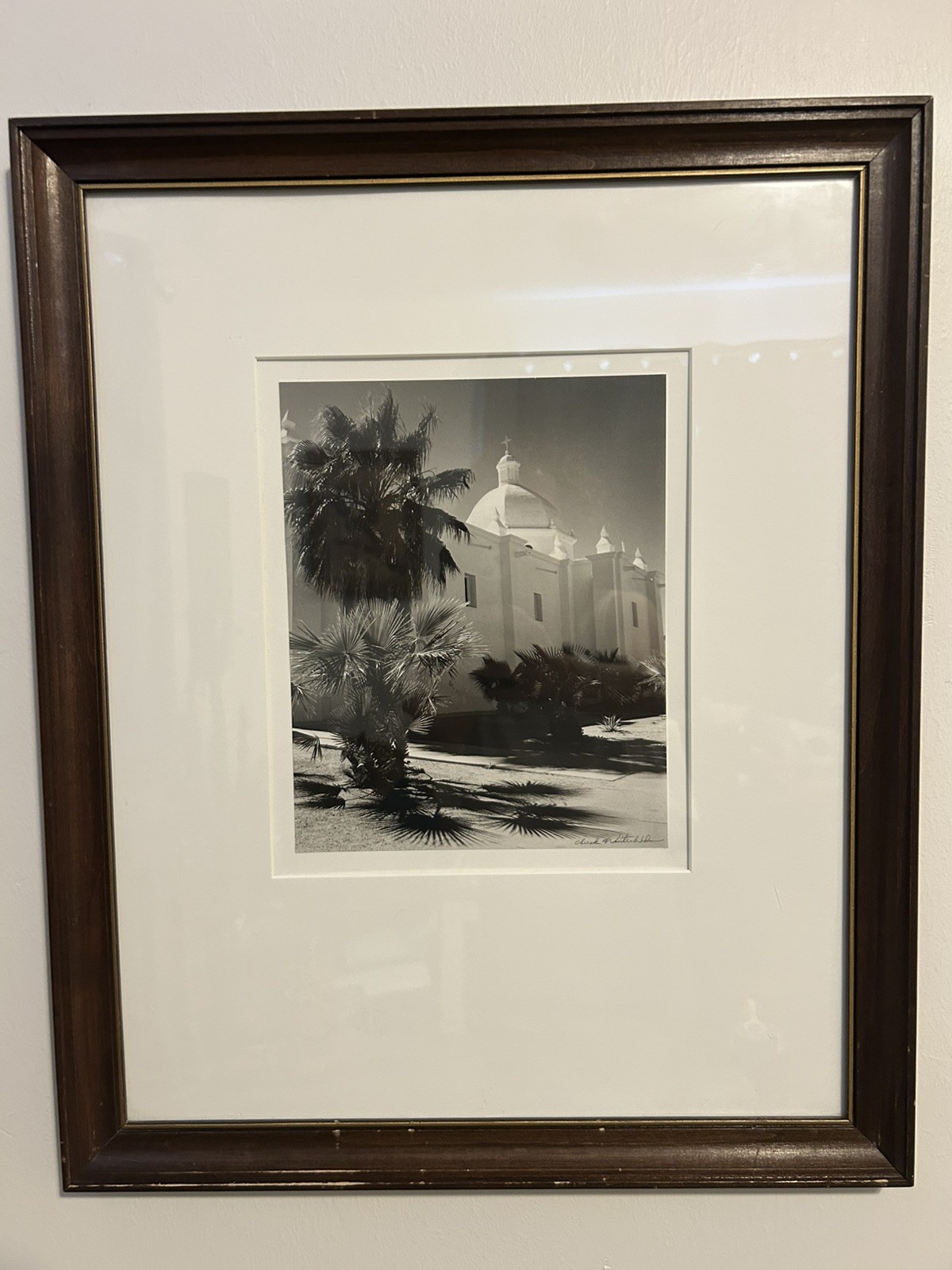 Chuck Winterhalder California Photographer Immaculate Conception Church Framed